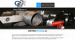 Desktop Screenshot of gjrwireformingcc.co.za